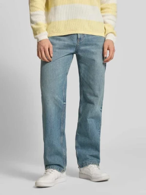 Jeansy o kroju baggy z efektem znoszenia REVIEW