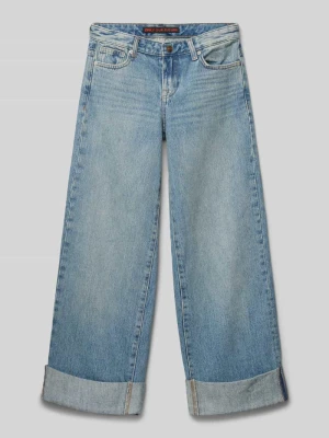 Jeansy o kroju baggy z mieszanki bawełny model ‘BROOME’ Only Niebieski
