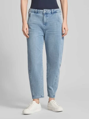 Jeansy o kroju balloon z wpuszczanymi kieszeniami Buena Vista