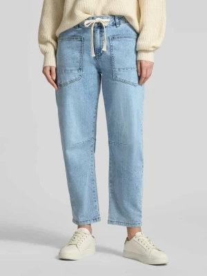 Jeansy o kroju barrel fit z dodatkiem wiskozy model ‘Barrel’ Buena Vista