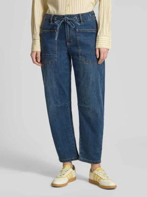 Jeansy o kroju barrel fit z dodatkiem wiskozy model ‘Barrel’ Buena Vista