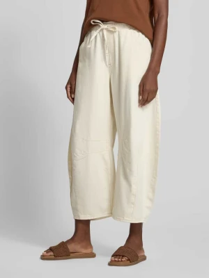 Jeansy o kroju barrel fit z elastycznym pasem model 'EASY HORSESHOE' GAP