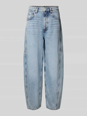Jeansy o kroju barrel fit z mieszanki bawełny Marc O'Polo DENIM