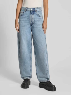 Jeansy o kroju barrel fit z mieszanki bawełny Marc O'Polo DENIM