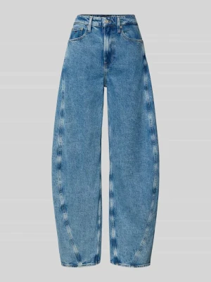 Jeansy o kroju barrel fit z mieszanki bawełny model ‘ELLA’ Tommy Jeans