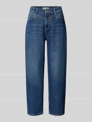 Jeansy o kroju barrel fit z wpuszczanymi kieszeniami Christian Berg Woman