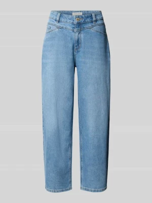 Jeansy o kroju barrel fit z wpuszczanymi kieszeniami Christian Berg Woman
