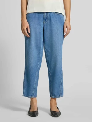 Jeansy o kroju barrel fit z wpuszczanymi kieszeniami comma