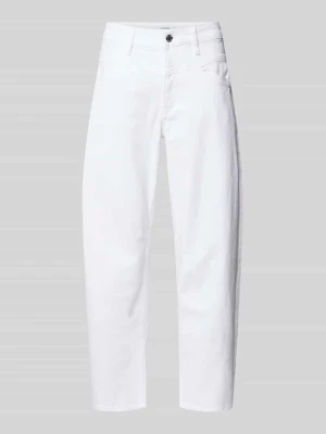 Jeansy o kroju barrel fit z wpuszczanymi kieszeniami comma