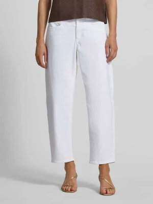 Jeansy o kroju barrel fit z wpuszczanymi kieszeniami comma