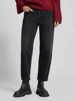 Jeansy o kroju barrel fit z wpuszczanymi kieszeniami model ‘ELIN’ CAMBIO