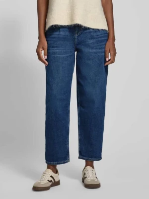 Jeansy o kroju barrel leg z mieszanki bawełny s.Oliver RED LABEL