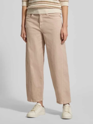 Jeansy o kroju barrel z wpuszczanymi kieszeniami model ‘Lolah edgy’ Opus