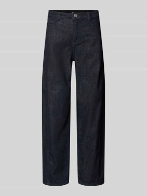 Jeansy o kroju barrel z wpuszczanymi kieszeniami model ‘Lolah vision’ Opus