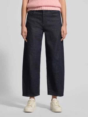 Jeansy o kroju barrel z wpuszczanymi kieszeniami model ‘Lolah vision’ Opus