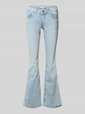 Jeansy o kroju bootcut z kieszeniami wpuszczanymi model 'Y2k' Gina Tricot