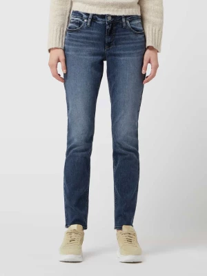 Jeansy o kroju curvy fit z dodatkiem streczu model ‘Elyse’ Silver Jeans