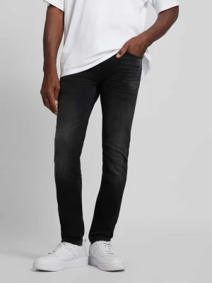 Jeansy o kroju extra slim fit z 5 kieszeniami HUGO