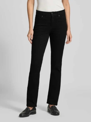 Jeansy o kroju feminine fit z 5 kieszeniami model ‘MELANIE’ MAC
