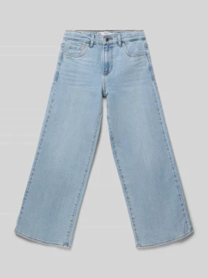 Jeansy o kroju loose fit i krój baggy z mieszanka bawełny model 'HIGH RISE BAGGY' Levi's Jasnoniebieski