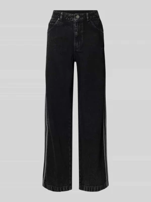 Jeansy o kroju loose fit z czystej bawełny adidas Originals