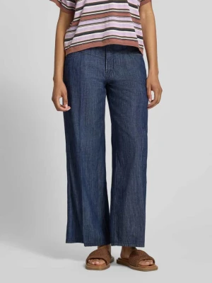 Jeansy o kroju loose fit z czystej bawełny model 'AIMEE' CAMBIO