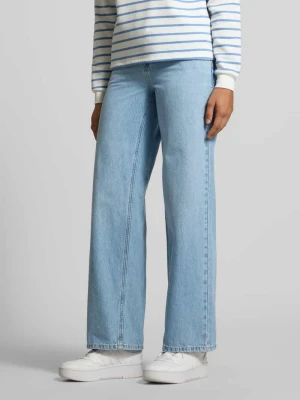 Jeansy o kroju loose fit z czystej bawełny model 'BRENDA' Only Jeansowy niebieski