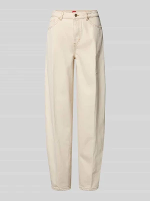 Jeansy o kroju loose fit z czystej bawełny model 'Gimine_5' HUGO