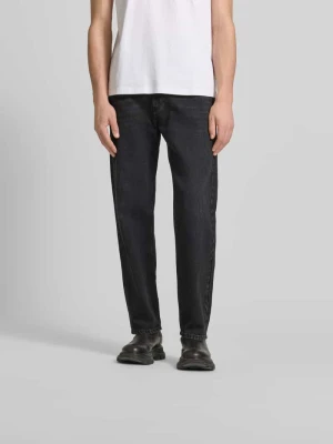 Jeansy o kroju loose fit z dodatkiem lyocellu Diesel Czarny