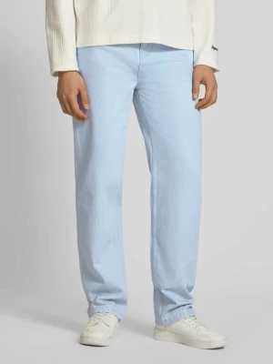 Jeansy o kroju loose fit z kontrastowymi szwami Karl Kani