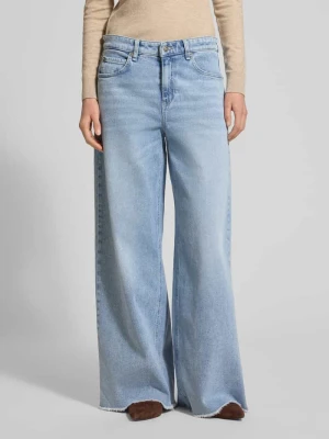Jeansy o kroju loose fit z mieszanki bawełny Model 'Nevada' MAC Jasnoniebieski