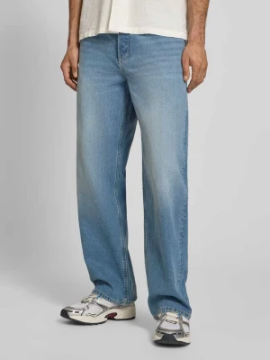 Jeansy o kroju loose fit z mieszanki bawełny Tommy Jeans Niebieski