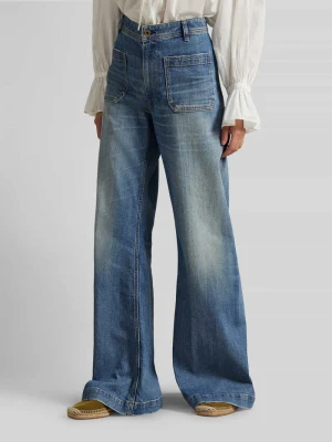Jeansy o kroju loose fit z mieszanki bawełny z naszywanymi kieszeniami Polo Ralph Lauren
