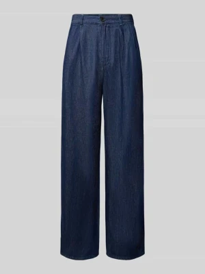 jeansy o kroju loose fit z wpuszczanymi kieszeniami Scotch & Soda Jeansowy niebieski