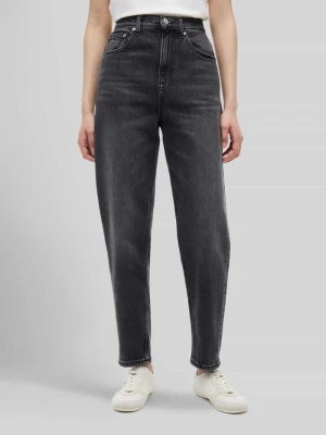 Jeansy o kroju mom fit z czystej bawełny, 5 kieszeni Tommy Jeans