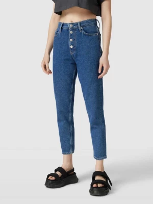 Jeansy o kroju mom fit z detalem z logo model ‘JEAN’ Calvin Klein Jeans