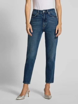 Jeansy o kroju mom fit z mieszanki bawełny model ‘938’ HUGO