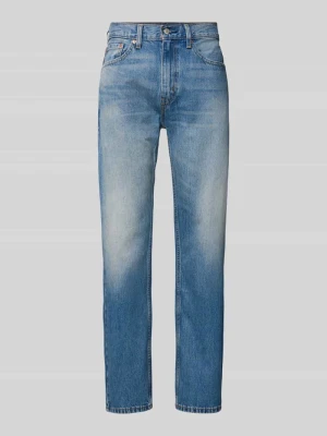 Jeansy o kroju regular fit, proste, z czystej bawełny model '505® REGULAR' Levi's Jasnoniebieski