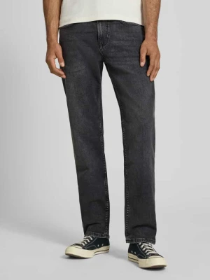 Jeansy o kroju regular fit straight z mieszanki bawełny i lyocellu model 'CASH' Pepe Jeans