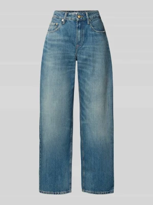Jeansy o kroju regular fit typu barrel z czystej bawełny model 'QUINN' Tommy Hilfiger Jeansowy niebieski