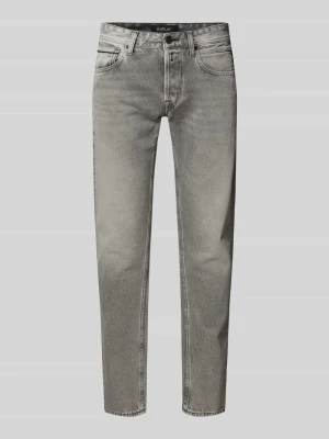 Jeansy o kroju regular fit w 5 kieszeni model 'Grover' Replay