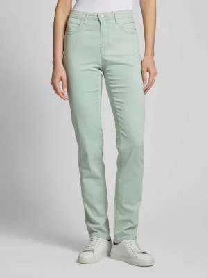 Jeansy o kroju regular fit w jednolitym kolorze model ‘STYLE.MARY’ BRAX