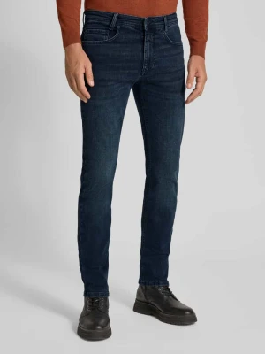 Jeansy o kroju regular fit z 5 kieszeniami model ‘Arne’ MAC