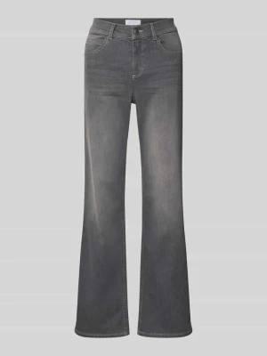 Jeansy o kroju regular fit z 5 kieszeniami model ‘LARA’ Angels
