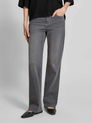 Jeansy o kroju regular fit z 5 kieszeniami model ‘LARA’ Angels