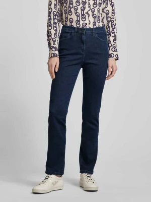 Jeansy o kroju regular fit z 5 kieszeniami model ‘Lora’ Raphaela By Brax