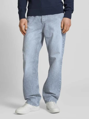 Jeansy o kroju regular fit z 5 kieszeniami model ‘Nate’ Hugo Blue