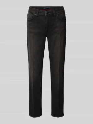 Jeansy o kroju regular fit z 5 kieszeniami model ‘Vic 6/8’ RAFFAELLO ROSSI