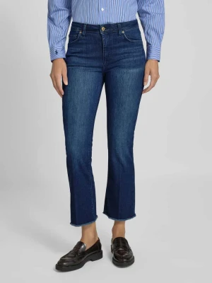 Jeansy o kroju regular fit z 5 kieszeniami model ‘Vic 6/8’ RAFFAELLO ROSSI