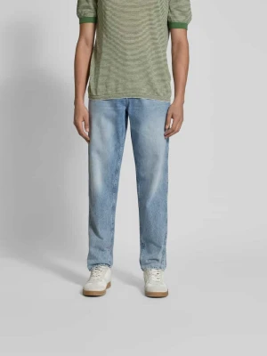 Jeansy o kroju regular fit z czystej bawełny Closed Jeansowy niebieski
